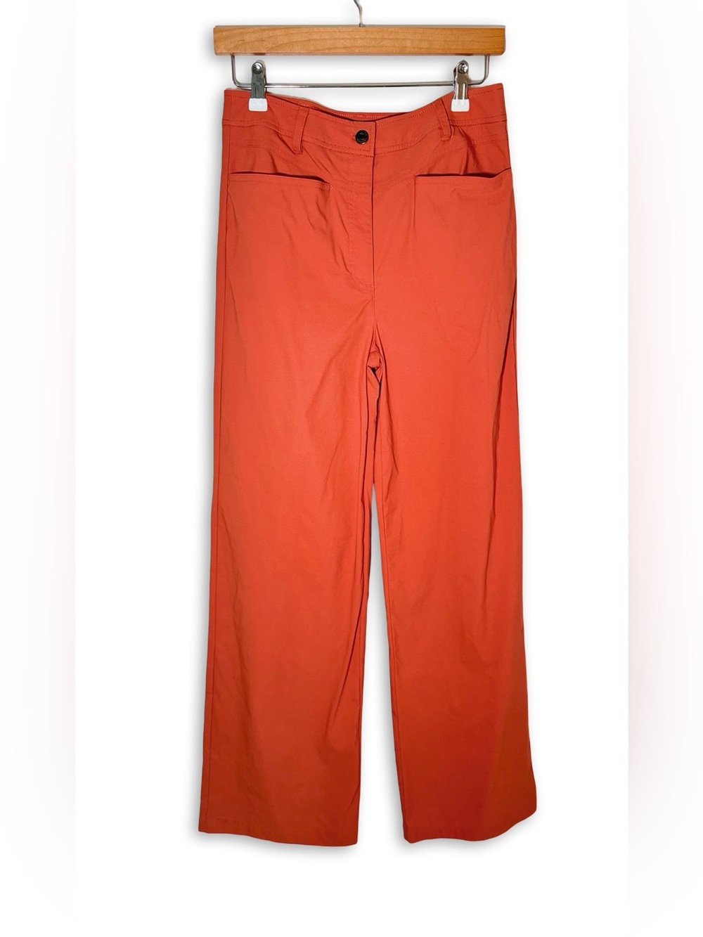 Anatomie Greyson Coral Wide Leg Travel Pants Stretch Resort EXCELLENT condition